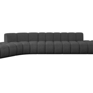 Narożnik lewostronny modułowy Solven-L2 – 471x174x70 cm Szary 758857