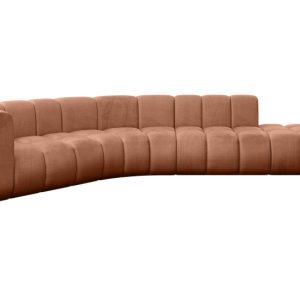 Narożnik lewostronny modułowy Tilmo-L1 – 399x194x70 cm Morelowy 758213 Narożnik lewostronny modułowy Tilmo-L1 – 399x194x70 cm Morelowy 758213