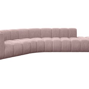 Narożnik lewostronny modułowy Tilmo-L1 – 399x194x70 cm Różowy 758502 Narożnik lewostronny modułowy Tilmo-L1 – 399x194x70 cm Różowy 758502