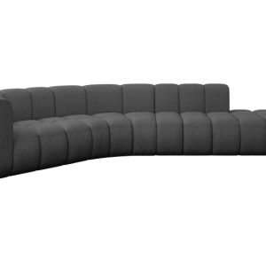 Narożnik lewostronny modułowy Tilmo-L1 – 399x194x70 cm Szary 758875 Narożnik lewostronny modułowy Tilmo-L1 – 399x194x70 cm Szary 758875