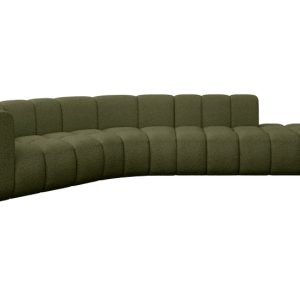 Narożnik lewostronny modułowy Tilmo-L1 – 399x194x70 cm Zielony 758649 Narożnik lewostronny modułowy Tilmo-L1 – 399x194x70 cm Zielony 758649