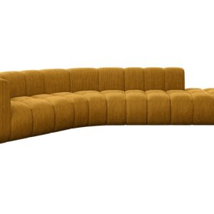 Narożnik lewostronny modułowy Tilmo-L1 – 399x194x70 cm Żółty 758340 Narożnik lewostronny modułowy Tilmo-L1 – 399x194x70 cm Żółty 758340