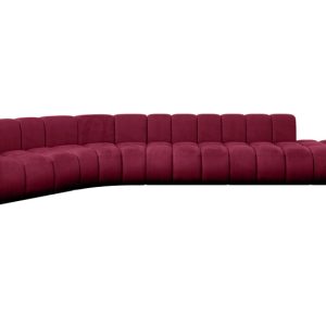 Narożnik lewostronny modułowy Tilmo-L2 – 490x194x70 cm Bordowy 758756 Narożnik lewostronny modułowy Tilmo-L2 – 490x194x70 cm Bordowy 758756