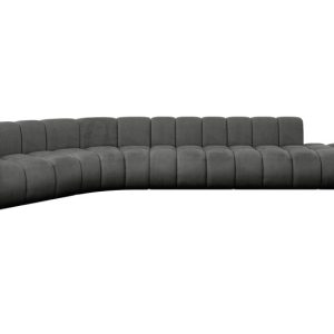 Narożnik lewostronny modułowy Tilmo-L2 – 490x194x70 cm Grafitowy 758635 Narożnik lewostronny modułowy Tilmo-L2 – 490x194x70 cm Grafitowy 758635