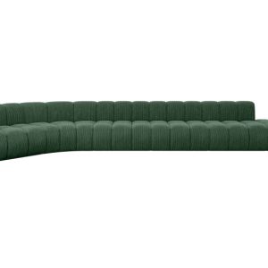 Narożnik lewostronny modułowy Tilmo-L3 – 581x194x70 cm Zielony 758139 Narożnik lewostronny modułowy Tilmo-L3 – 581x194x70 cm Zielony 758139