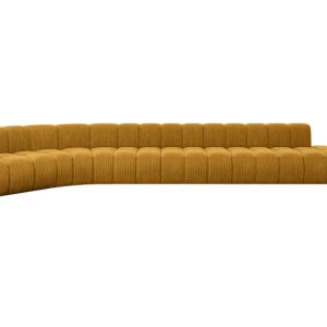 Narożnik lewostronny modułowy Tilmo-L3 – 581x194x70 cm Żółty 758542 Narożnik lewostronny modułowy Tilmo-L3 – 581x194x70 cm Żółty 758542