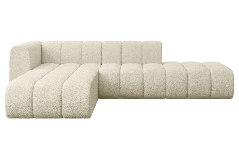Narożnik lewostronny modułowy Zuvon-L1 - 296x177x70 cm Beżowy 758689