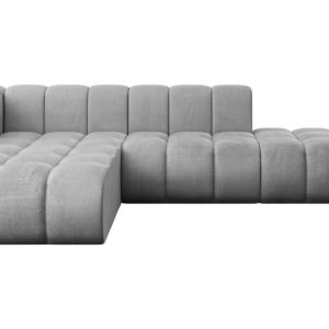 Narożnik lewostronny modułowy Zuvon-L1 – 296x177x70 cm Jasny szary 758275 Narożnik lewostronny modułowy Zuvon-L1 – 296x177x70 cm Jasny szary 758275