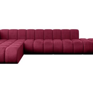 Narożnik lewostronny modułowy Zuvon-L2 – 387x177x70 cm Bordowy 758453 Narożnik lewostronny modułowy Zuvon-L2 – 387x177x70 cm Bordowy 758453