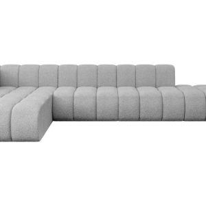 Narożnik lewostronny modułowy Zuvon-L2 – 387x177x70 cm Jasny szary 758810 Narożnik lewostronny modułowy Zuvon-L2 – 387x177x70 cm Jasny szary 758810