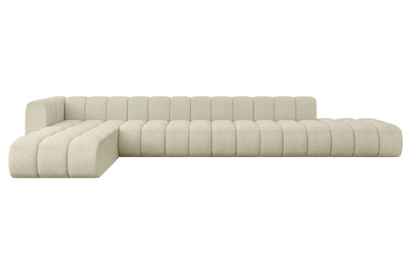 Narożnik lewostronny modułowy Zuvon-L3 - 478x177x70 cm Beżowy 758451
