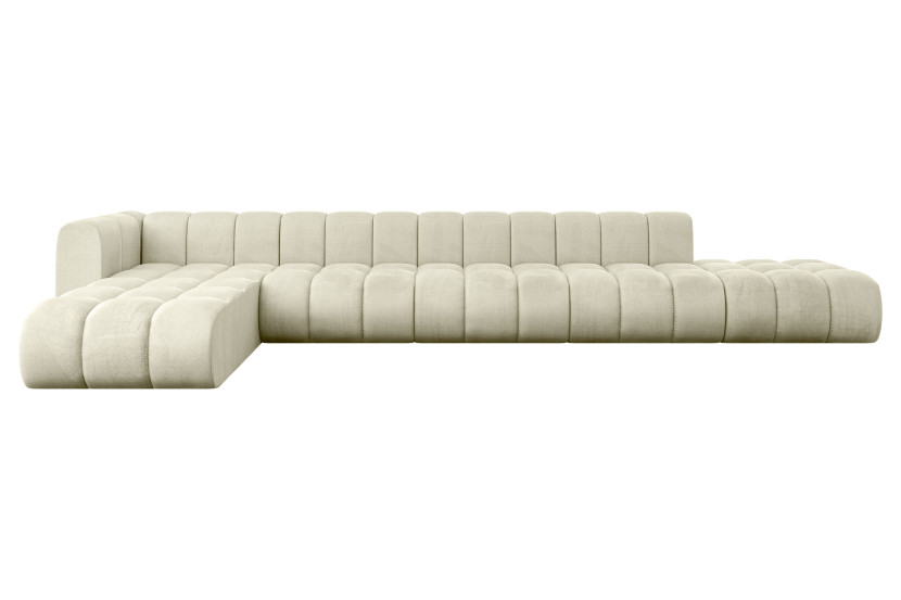 Narożnik lewostronny modułowy Zuvon-L3 - 478x177x70 cm Beżowy 758915