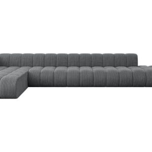 Narożnik lewostronny modułowy Zuvon-L3 – 478x177x70 cm Grafitowy 758458 Narożnik lewostronny modułowy Zuvon-L3 – 478x177x70 cm Grafitowy 758458