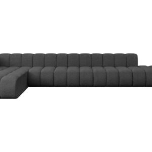 Narożnik lewostronny modułowy Zuvon-L3 – 478x177x70 cm Szary 758409 Narożnik lewostronny modułowy Zuvon-L3 – 478x177x70 cm Szary 758409