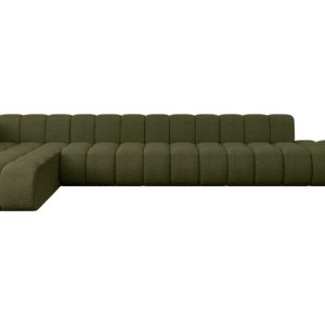 Narożnik lewostronny modułowy Zuvon-L3 – 478x177x70 cm Zielony 758637 Narożnik lewostronny modułowy Zuvon-L3 – 478x177x70 cm Zielony 758637