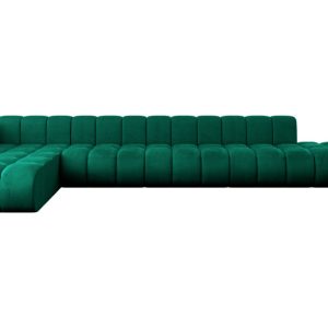 Narożnik lewostronny modułowy Zuvon-L3 – 478x177x70 cm Zielony 758344 Narożnik lewostronny modułowy Zuvon-L3 – 478x177x70 cm Zielony 758344