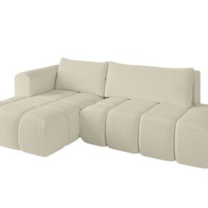 Narożnik lewostronny z funkcją spania CLOUD-L 280x185x90 cm Beżowy 725190 Narożnik lewostronny z funkcją spania CLOUD-L 280x185x90 cm Beżowy 725190
