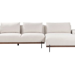 Narożnik lewy sofa 3-osobowa beżowy 304661 Narożnik lewy sofa 3-osobowa beżowy 304661