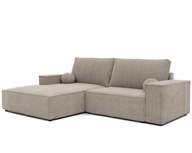 Narożnik lewy z funkcją spania Hugo - cappuccino 704190