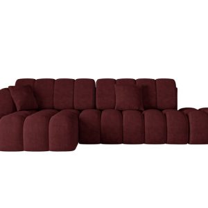 Narożnik LEWY z funkcją spania OLEA-L2 321x164x75 Bordowy 1073459 Narożnik LEWY z funkcją spania OLEA-L2 321x164x75 Bordowy 1073459