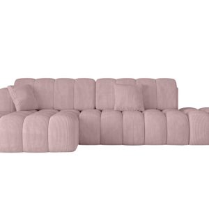 Narożnik LEWY z funkcją spania OLEA-L2 321x164x75 Różowy 1073380 Narożnik LEWY z funkcją spania OLEA-L2 321x164x75 Różowy 1073380