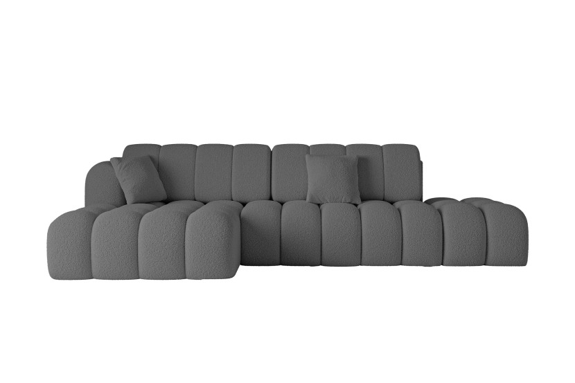 Narożnik LEWY z funkcją spania OLEA-L2 321x164x75 Szary 1073399
