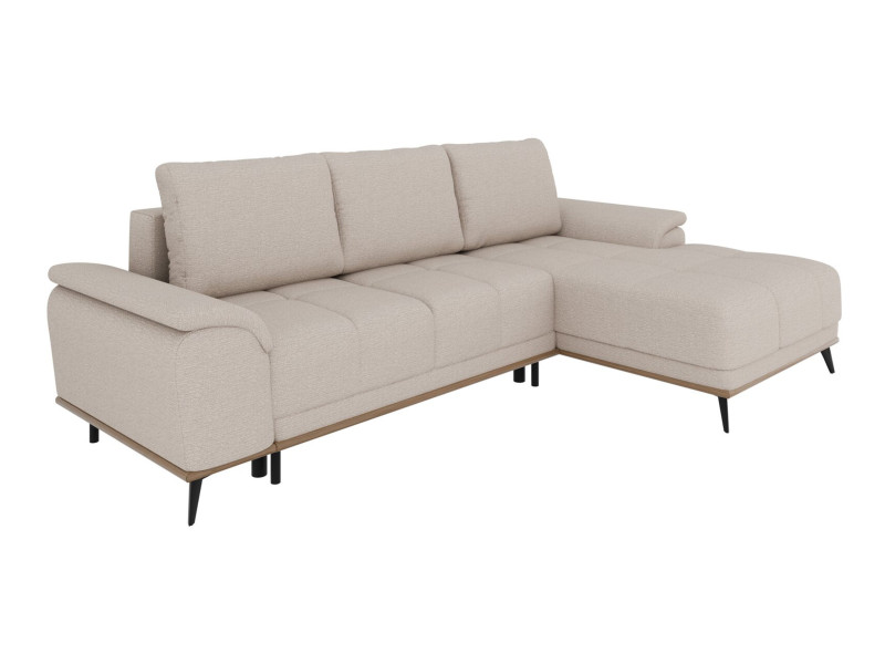 Narożnik Linaro z funkcją spania i pojemnikiem, str. prawa, tkanina Vibe 08 983909