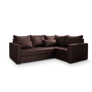 NAROŻNIK LIRENO R-S z funkcją spania Brązowy 650178 NAROŻNIK LIRENO R-S z funkcją spania Brązowy 650178