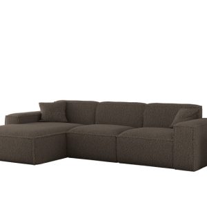 Narożnik Luga L Lewy Tkanina Sven 47 brąz 871736 Narożnik Luga L Lewy Tkanina Sven 47 brąz 871736