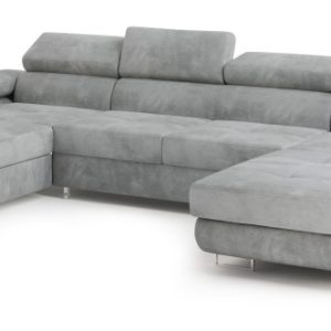 Narożnik LYKKE z funkcją spania Szary 782186 Narożnik LYKKE z funkcją spania Szary 782186