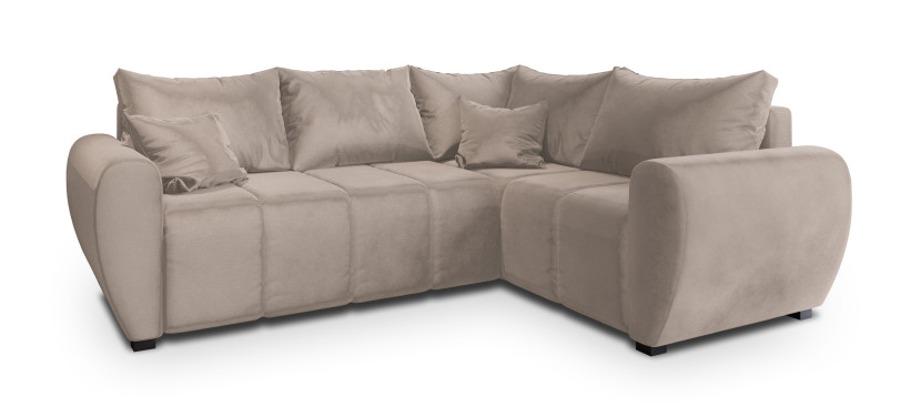 NAROŻNIK MADISON L R-S z funkcją spania Beżowy 650550