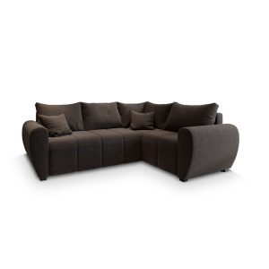 NAROŻNIK MADISON L R-S z funkcją spania Brązowy 519871 NAROŻNIK MADISON L R-S z funkcją spania Brązowy 519871
