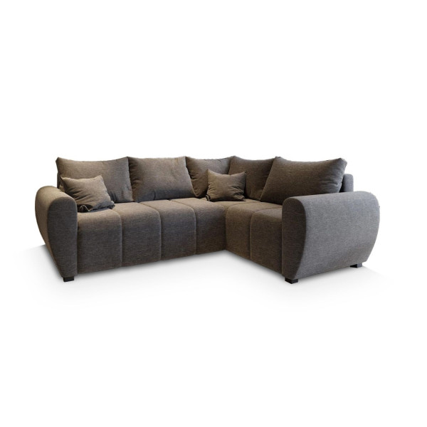 NAROŻNIK MADISON L R-S z funkcją spania Szary 623765