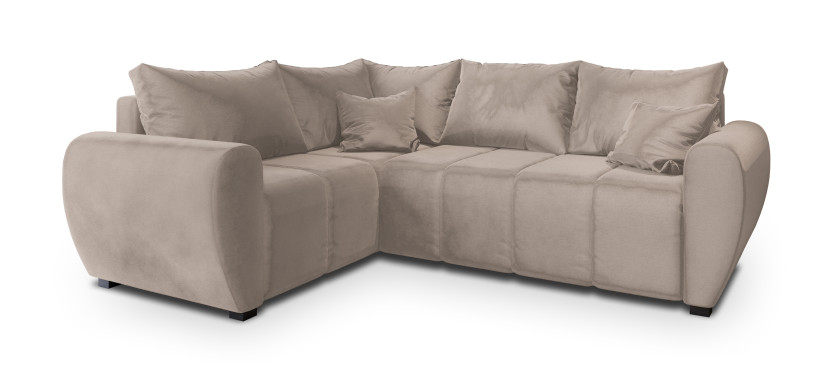 NAROŻNIK MADISON L L-S z funkcją spania Beżowy 650508