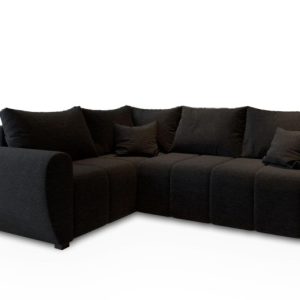 NAROŻNIK MADISON L L-S z funkcją spania Czarny 221203 NAROŻNIK MADISON L L-S z funkcją spania Czarny 221203