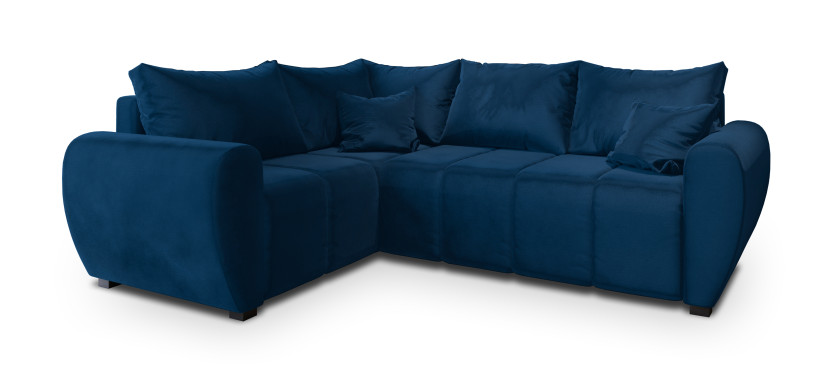 NAROŻNIK MADISON L L-S z funkcją spania Niebieski 650524