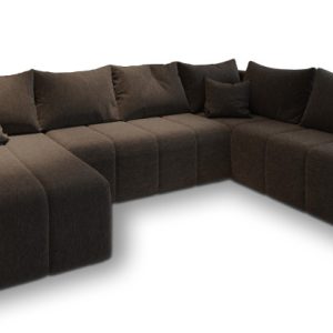NAROŻNIK MADISON XL R-S z funkcją spania Brązowy 282284 NAROŻNIK MADISON XL R-S z funkcją spania Brązowy 282284