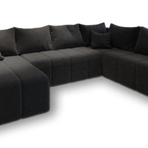NAROŻNIK MADISON XL R-S z funkcją spania Czarny 282249 NAROŻNIK MADISON XL R-S z funkcją spania Czarny 282249