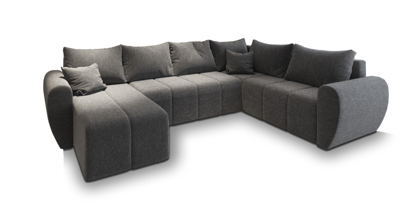 NAROŻNIK MADISON XL R-S z funkcją spania Szary 282281