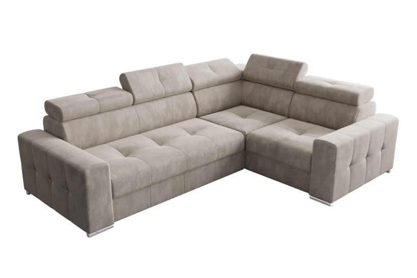 Narożnik Margo II 270×197 z funkcją spania i pojemnikiem tkanina 957863
