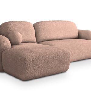 NAROŻNIK MODENZA N L-S z funkcją spania Różowy 650240 NAROŻNIK MODENZA N L-S z funkcją spania Różowy 650240