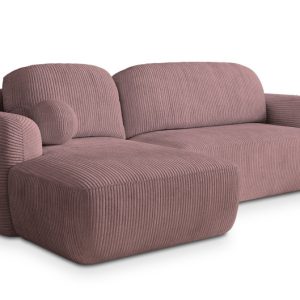 NAROŻNIK MODENZA P L-S z funkcją spania Fioletowy 649946