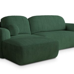 NAROŻNIK MODENZA P L-S z funkcją spania Zielony 649955