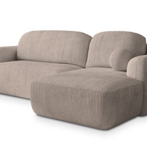 NAROŻNIK MODENZA P R-S z funkcją spania Beżowy 650189
