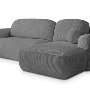 NAROŻNIK MODENZA P R-S z funkcją spania Szary 650123 NAROŻNIK MODENZA P R-S z funkcją spania Szary 650123