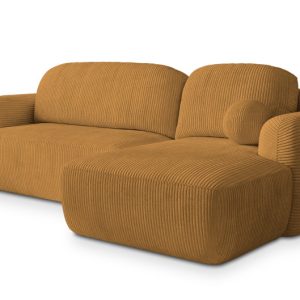 NAROŻNIK MODENZA P R-S z funkcją spania Żółty 650135 NAROŻNIK MODENZA P R-S z funkcją spania Żółty 650135