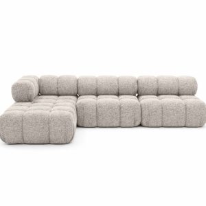 Narożnik modułowy L, bukla Abriamo, Beżowy, Lewy, Selia 934988 Narożnik modułowy L, bukla Abriamo, Beżowy, Lewy, Selia 934988