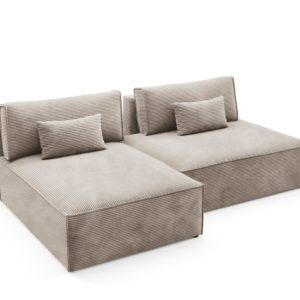 Narożnik modułowy LUCCA z funkcją spania sztruks POSO 02 433959 Narożnik modułowy LUCCA z funkcją spania sztruks POSO 02 433959