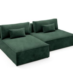 Narożnik modułowy LUCCA z funkcją spania sztruks POSO 14 433951 Narożnik modułowy LUCCA z funkcją spania sztruks POSO 14 433951