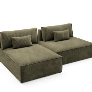 Narożnik modułowy LUCCA z funkcją spania sztruks POSO 46 433930 Narożnik modułowy LUCCA z funkcją spania sztruks POSO 46 433930